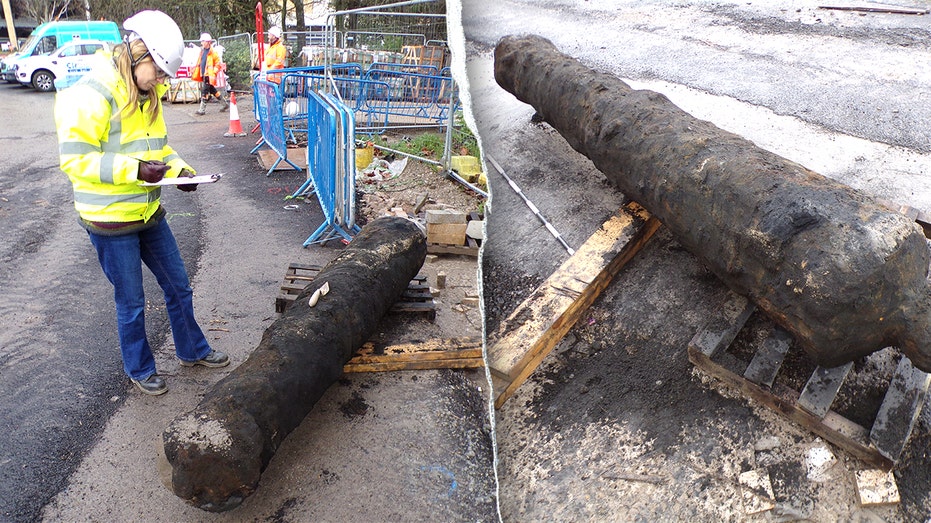 Construction crew unearths surprising 300-year-old cannon while digging in historic city Education Directory